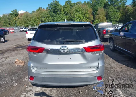 2018 Toyota Highlander Le Plus из США, поврежденный, VIN 5TDBZRFH2JS801253